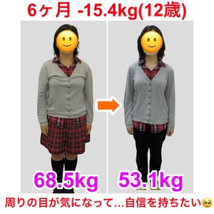 お母さん！わたし瘦せたい！自信を持ちたい！(12歳ダイエット)