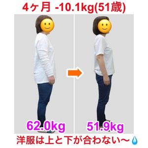 洋服の上下が合わないんだよね～！(51歳ダイエット)