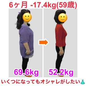 いくつになっても、オシャレがしたいの～！(60歳ダイエット)